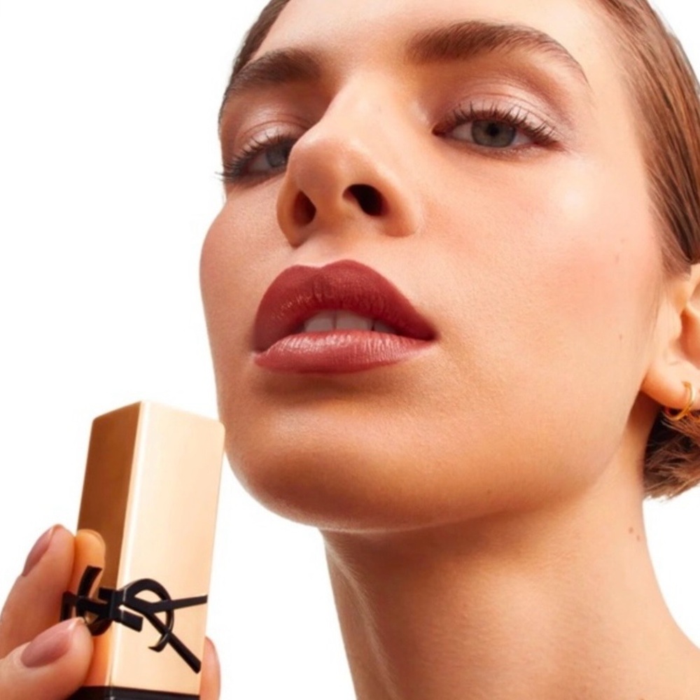 YSL Yves Saint Laurent Rouge Pur Couture Lipstick Travel Size - Nu Muse - Picture 4 of 12